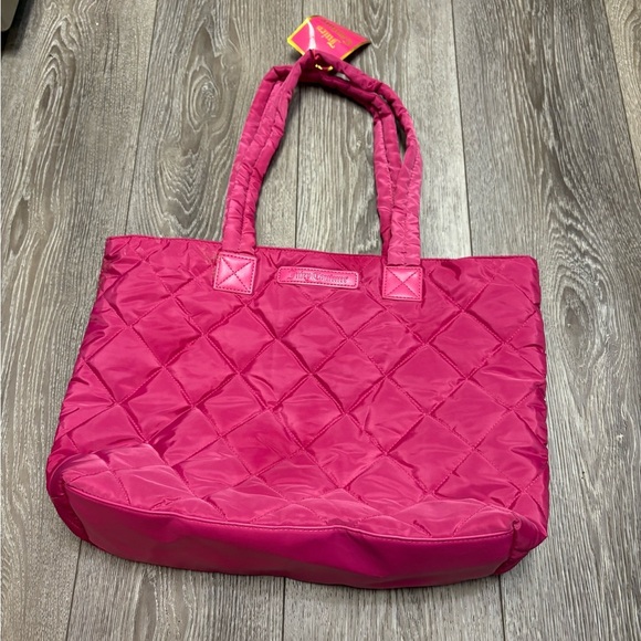 Handbags - Juicy Couture Pink Quilted Tote Bag